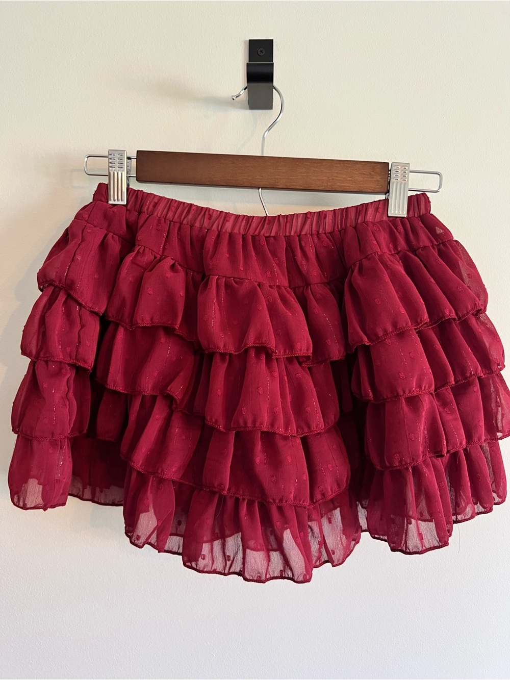 Altar'd State Tiered Ruffle Skirt - Picture 4 of 6